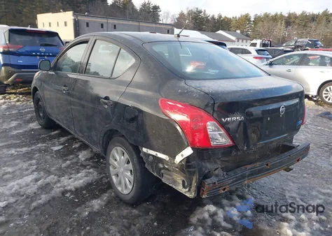 2012 Nissan Versa 1.6 S из США, поврежденный, VIN 3N1CN7AP3CL921254